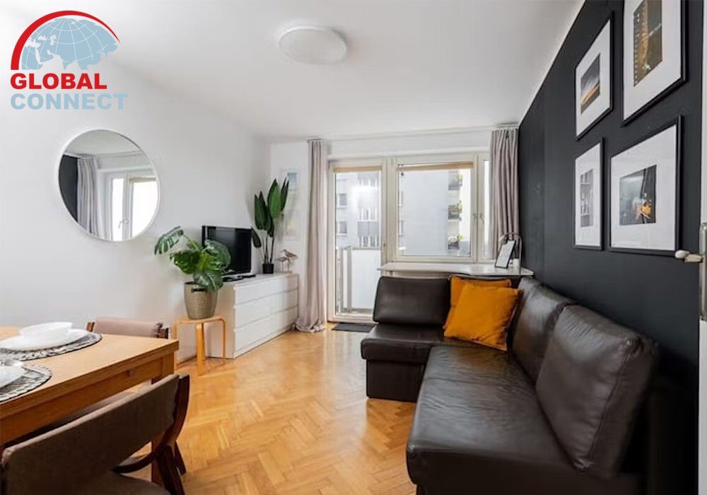 Studio Room for Rent in Srodmiescie in Warsaw GLOBAL CONNECT