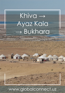 Khiva - Ayaz Kala -Bukhara